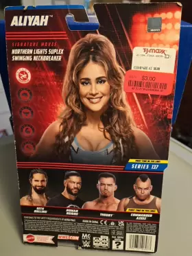194735106073 WWE Mattel Aliyah First Wrestling Action Figure #2