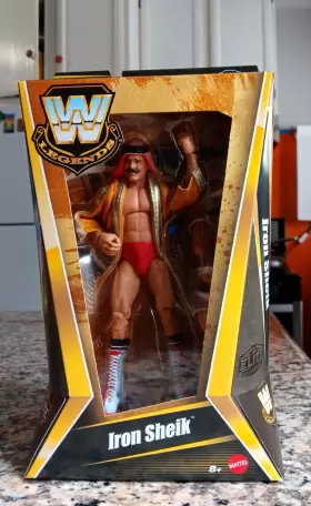 194735202492 WWE Mattel Iron Sheik Elite Wrestling Figure #2