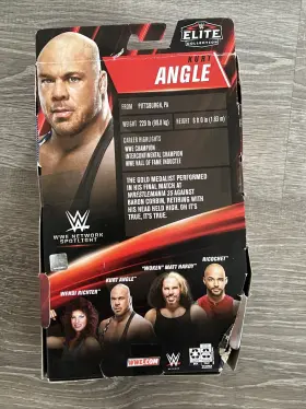 887961888638 WWE Kurt Angle Action Figure Elite Network Wwf #3
