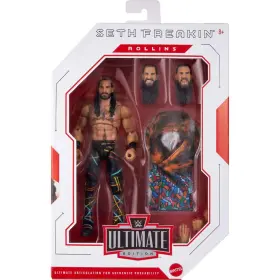 92468875 WWE Ultimate Seth Rollins Figure Set Greatest Hits