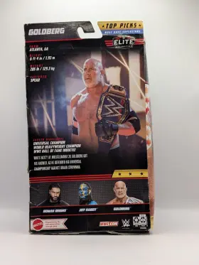 GNM28-HDD62 WWE Elite Top Picks Goldberg Action Figure Belt #2