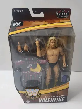 GRK86 WWE Elite Legends Greg Hammer Valentine Figure Mattel GRK86 WWE Elite Legends Greg Hammer Valentine Figure Mattel