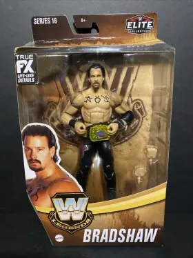 HDM49 WWE Bradshaw Elite Legends Action Figure