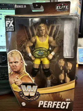 HLP56 WWE Elite Mr Action Figure Mattel Curt Hennig