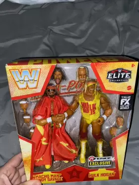 HMC53 WWE Elite Powers Hulk Hogan Macho Randy Savage Ringside #2