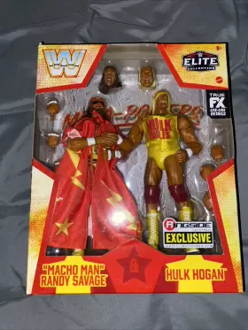 HMC53 WWE Elite Powers Hulk Hogan Macho Randy Savage Ringside