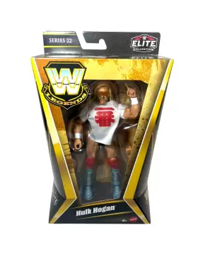 HVF59 WWE Mattel Elite Legends Hulk Hogan Chase Wrestling Toy #2