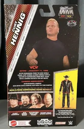 HVJ28 WWE Elite Monday Night War Curt Hennig Figure Mattel Mr #2