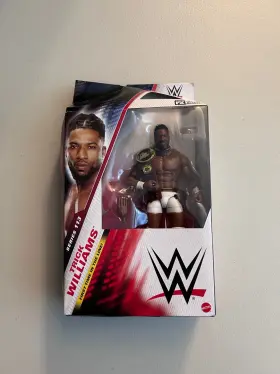 JCH91 WWE Trick Williams Elite Wrestling Action Figure Box JCH91 WWE Trick Williams Elite Wrestling Action Figure Box