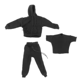 788870036595 YIJU Mans Sweatshirt Outfit Scale Figure Doll