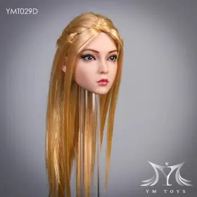 YMT029 YMTOYS Blonde Beauty Head Sculpt Female Suntan Tbl
