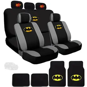 5022603 YUPBIZAUTO Ultimate Batman Car Seat Covers Floor Mats