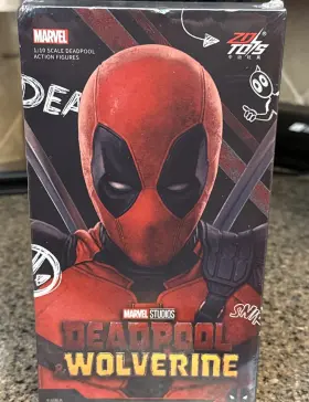 970562681266 Z.D. TOYS Deadpool Movie Action Figure Box