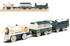 AU1884 Z-MAYABBO Battery Train Set Railway Electric Toys