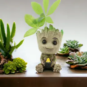 729205066108 ZESHOPS Mini Groot Figurine Miniature Artefact #2