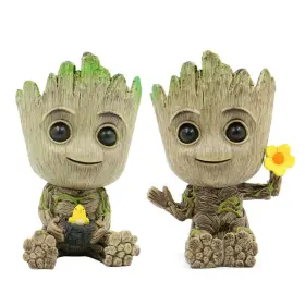 729205066108 ZESHOPS Mini Groot Figurine Miniature Artefact