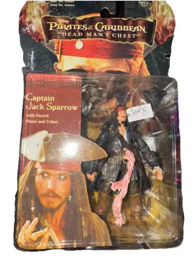 X07380 ZIZZLE Pirates Caribbean Mans Chest Captain Jack