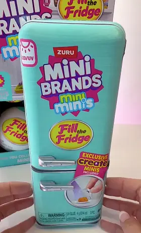 313038370398 ZURU Mini Fill Fridge Playset