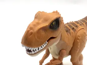 7110 ZURU Robo Alive Rex Robotic Pet Dino Glow Scars #3