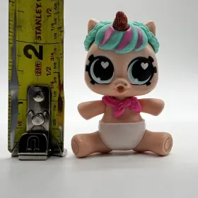 7773SK ZURU Surprise Glitter Unicorn Squad Mystery Hair Toy #2