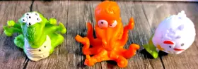 4554 ZURU SMASHERS Alien Egg Gator Octopus Mini Figure
