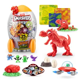 74141B ZURU SMASHERS Dino Vs Aliens Rex Smashable Egg Toy
