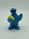 Sesame Street Cookie Monster with Cookie & Jar 3" Tall PVC Figure Tyco 1997