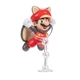 Flying Squirrel Mario &ndash; Super Mario World of Nintendo 2.5" Mini-Figure by Jakks