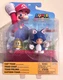 NIB Jakks Pacific Super Mario -Blue Cat Toad with Super Bell Action Figure Toy