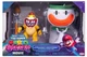 Super Mario Galaxy Movie 5" Bowser Jr. Action Figure Clown Car Paintbrush set