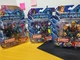 (3) MATTEL - Masters of the Universe He-Man, skeleton, & Trap Jaw