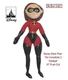 Disney Pixar Incredibles 2 Elastigirl Plush Doll 18" Disney Store Figure Toy