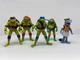 Playmates Toys TMNT Action Figures Lot of 5 | Leo, Mikey, Raph, Donatello, Gecko