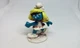 Vtg Smurfs Tennis Smurfette Figurine 2" Collect figure 20825 Schleich Peyo 1981