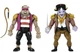 NECA Teenage Mutant Ninja Turtles in Time Pirate Bebop And Rocksteady 7" Figures