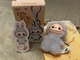 New Authentic POP MART Labubu The Monsters Pin For Love Plush Pendant - letter C