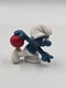 VTG 1979 Schleich Peyo Bowler Smurf Mini Figure #20051