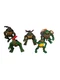 Teenage Mutant Ninja Turtles Playmates Action Figure Set Of 5
