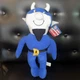 NCAA Large 18"  Duke Toy Factory Blue Devils Mascot Plush Stuffed Vintage