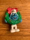 Vintage 51906 Smurf Christmas Wreath Ornament 1981 Peyo Schleich Portugal 