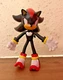 Sonic the Hedgehog bendable SHADOW figure 4" bendy JAKKS PACIFIC movie