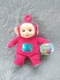 VTG 1998 Eden Teletubbies 8" Po Red Plush Doll Figure w Tags and Plastic Pellets