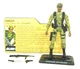 GI JOE COBRA 25th ANNIVERSARY HASBRO 2007 RANGER SGT. STALKER 4 INCH LOOSE