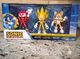 JAKKS Sonic the Hedgehog Movie Team Sonic 3-Pack SUPER SONIC, KNUCKLES, TAILS