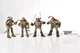 2023 The Loyal Subjects TMNT -BST AXN-  Lot of all 4 Turtles - Custom Painted