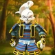 NECA Teenage Mutant Ninja Turtles X Usagi Yojimbo Ultimate Usagi Yojimbo Minty F