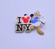 Disney I Love NY Donald Duck Pin PP81209 Mickey Ears RARE DIS