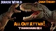 Jurassic World Chaos Theory All-Out Attack Tyrannosaurus Rex JAWS RETRACT! ROARS
