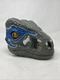 Jurassic World Velociraptor Blue Chomp 'N Roar Electronic Mask Works Great 