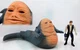 KENNER 1997 STAR WARS THE POWER OF THE FORCE - JABBA THE HUTT & HAN SOLO FIGURES